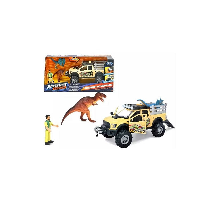  Adventure Force jeep+dino św/dźw 08213