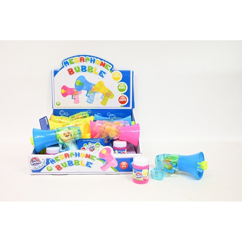  Bańki mydlane megafon+płyn 50ml 74592