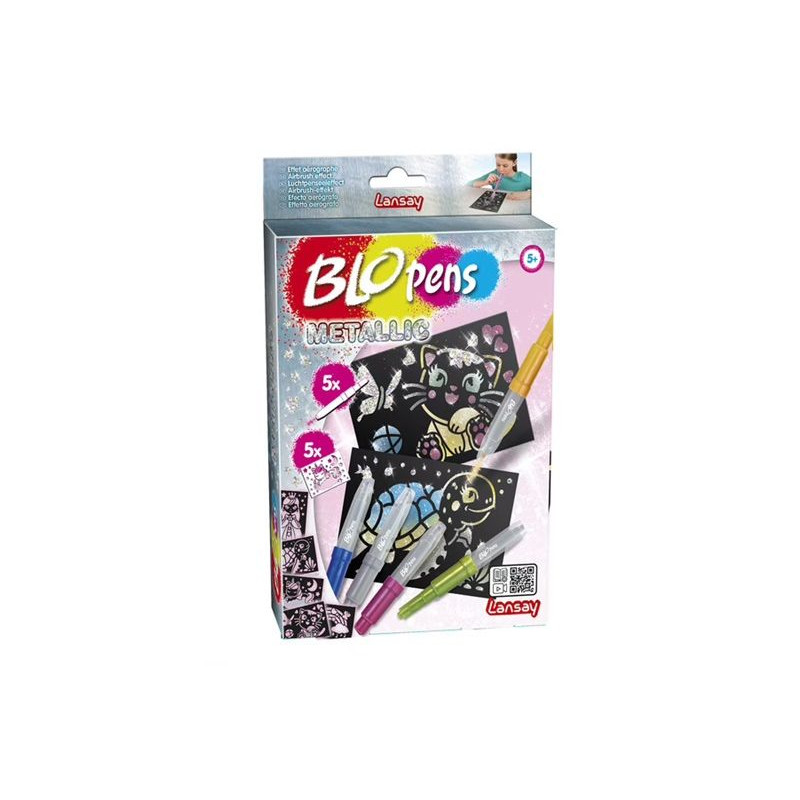 BLOPENS długopisy dmuchane 8szt metalic 23607