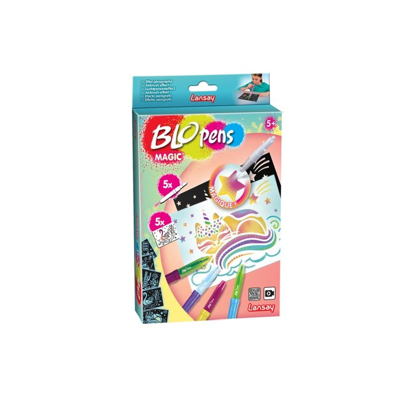 BLOPENS Magiczne długopisy dmuchane 5szt 23605