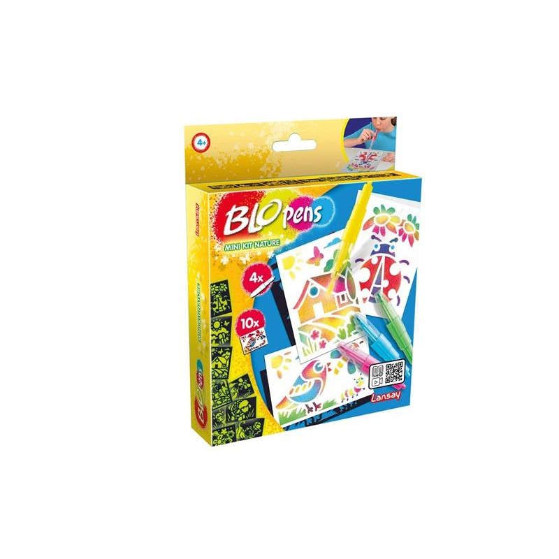 BLOPENS zestaw 4 mazaki mini natura 23492