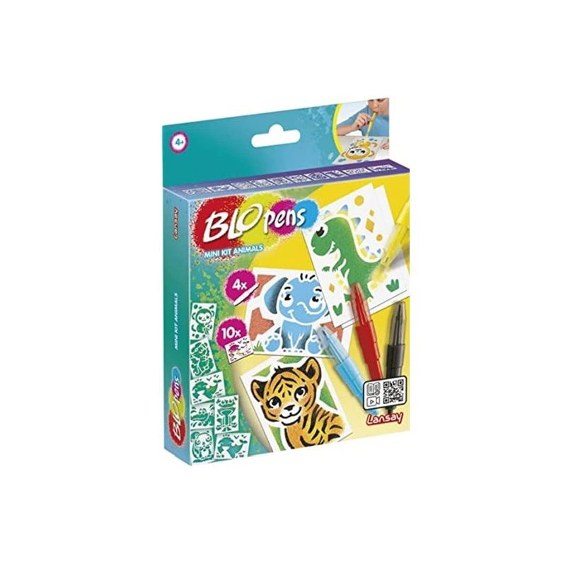 BLOPENS zestaw 4 mazaki mini zwierzęta 23491