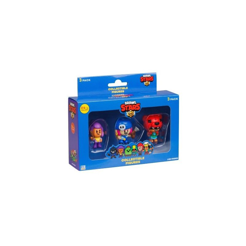  BRAWL STARS figurki 3pak wer.D 12160