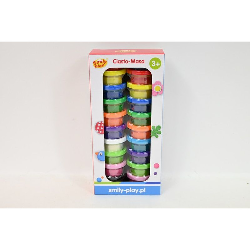 Ciasto-masa 20 kolorów SmilyPlay SP85214 52146
