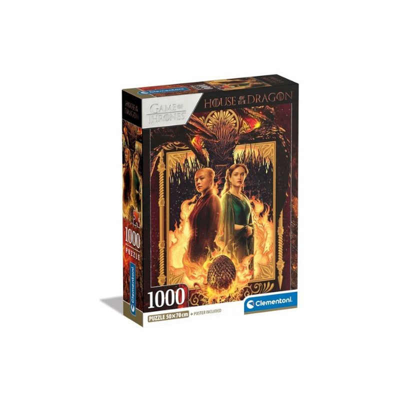 CLE puuzle 1000 Compact House of The Dragon 39903