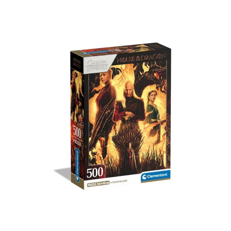 CLE puzzle 500 Compact House of The Dragon 35548