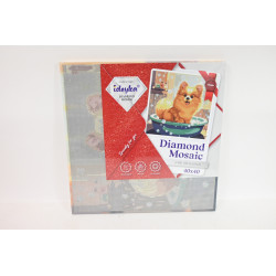  Diamentow mozaika z kryszt.40x40 Fluffy 56172