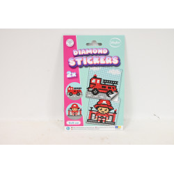  Diamentowa mozaika 9x9 Strażak 75807