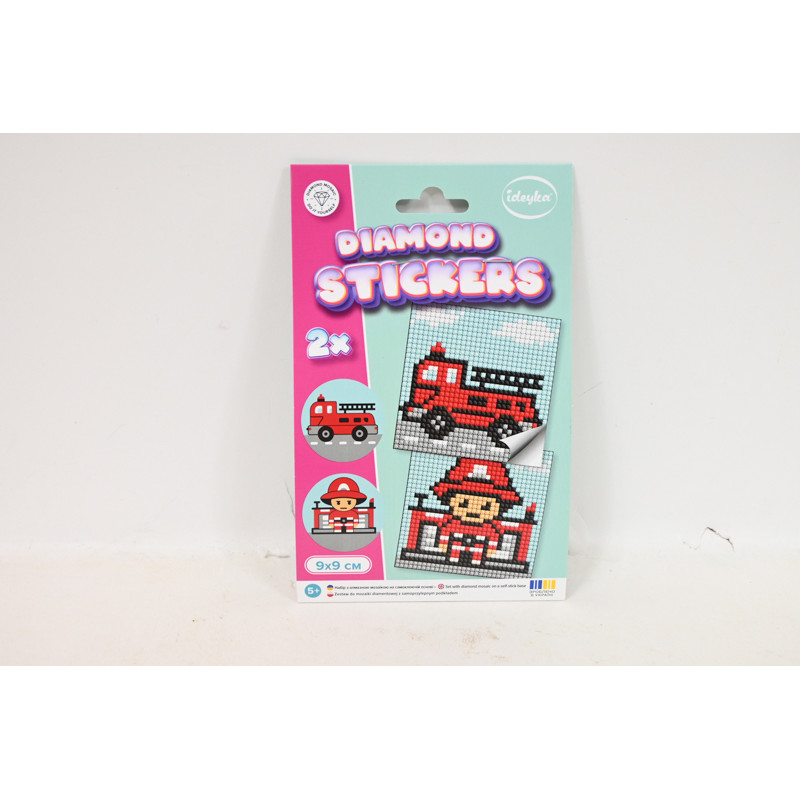  Diamentowa mozaika 9x9 Strażak 75807
