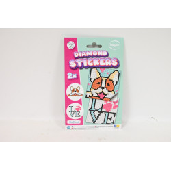  Diamentowa mozaika 9x9 Uroczy piesek 69752