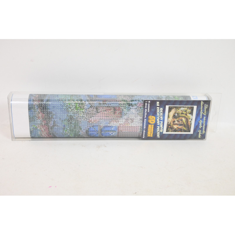  Diamentowa mozaika Dom z drewn.okien.2002238