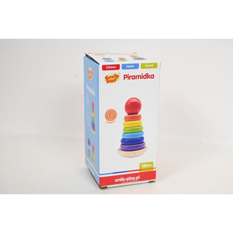 Drewn.piramida WańkaWstańka SmilyPl.SPW84945 49450