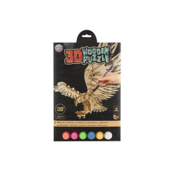  Drewniane puzzle 3D Orzeł 11704