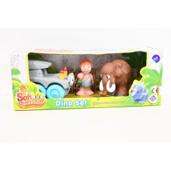  EPEE Dino zestaw autko+2 figurki CW1801