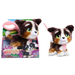  FRR interakt.piesek na smyczy brązowy 28056