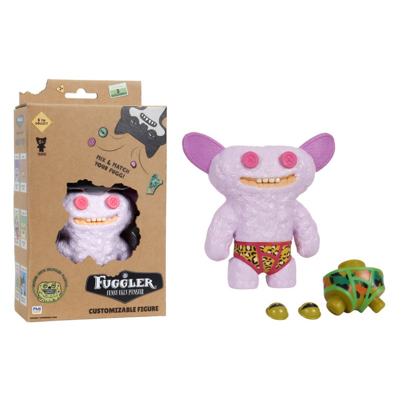  FUGGLER fig.11,5cm Grin Grin purple 15840