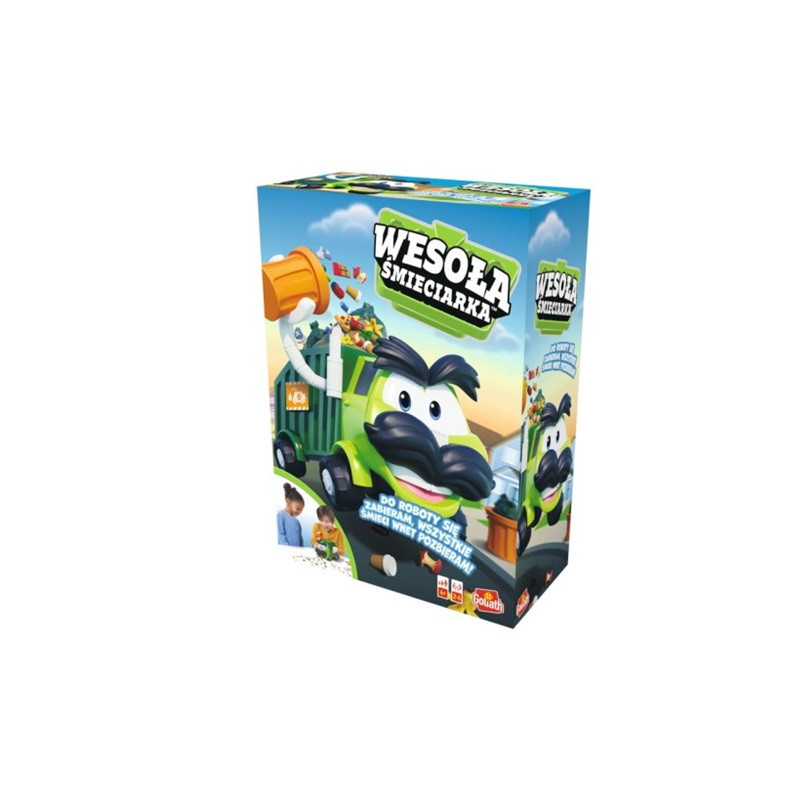  GOLIATH Gra Wesoła Śmieciarka 22455