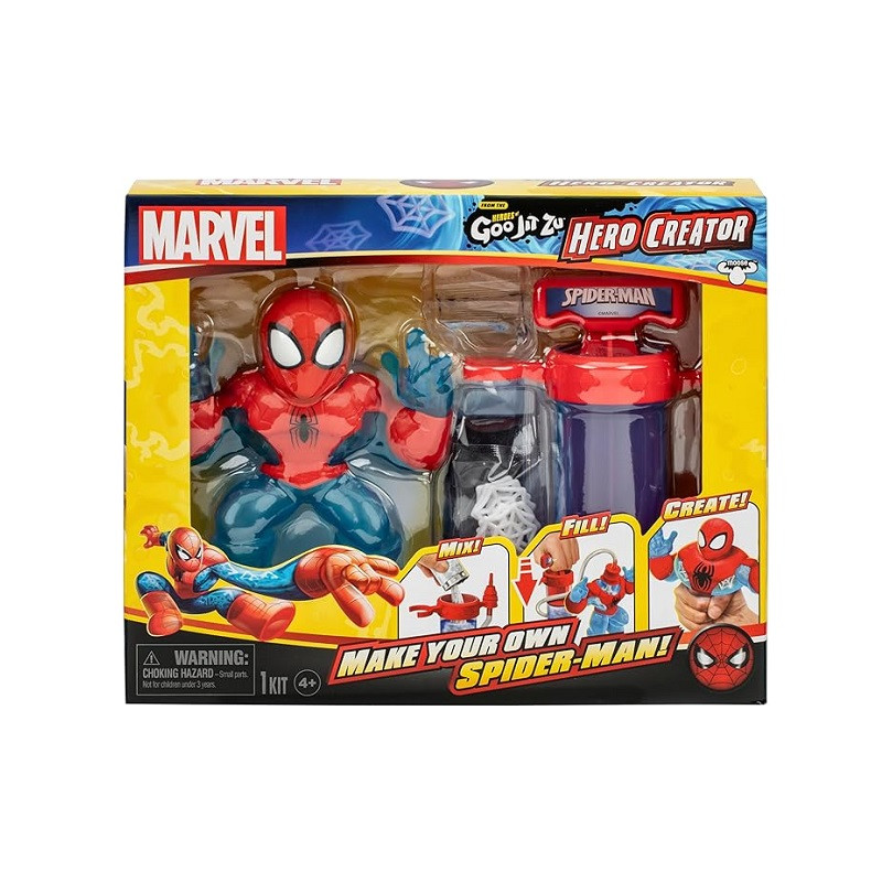  Goo Jit Zu Hero Creator Spiderman 43003