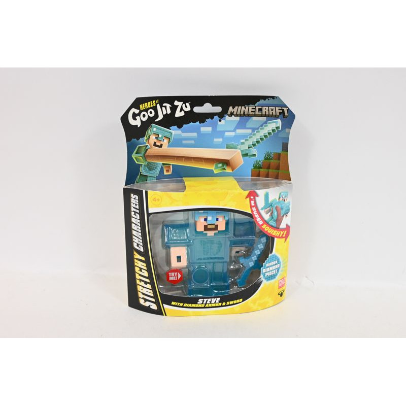  Goo Jit Zu Minecraft Steve Stretchy 42766