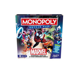  GRA MONOPOLY Flip Marvel wersja polska F9931