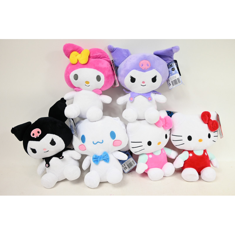  HELLO KITTY 22cm plusz 6rodz 2287590 99195