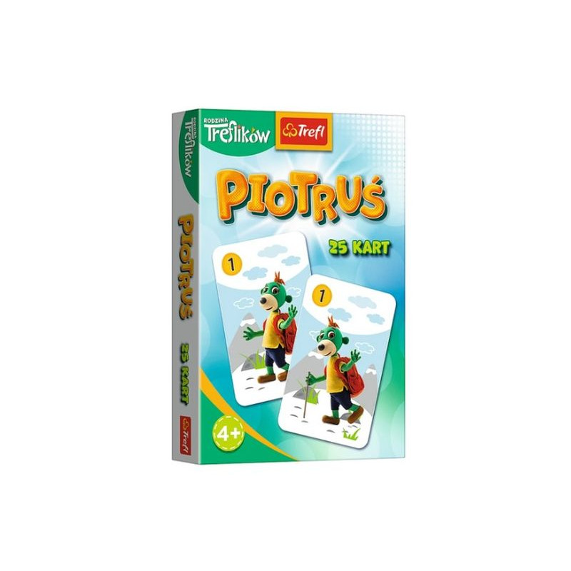 Karty PIOTRUŚ Rodzina Treflików 08507
