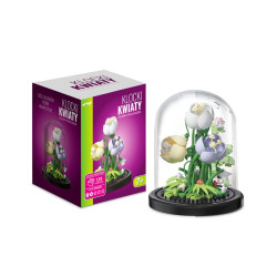  Klocki kwiaty tulipany klosz 139el 136948