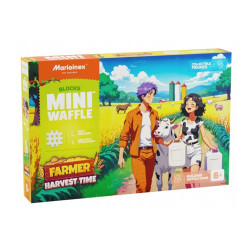  Klocki waffle Farmer czas zbiorów 100el 07566