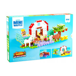  Klocki waffle Farmer domek 100el 07580