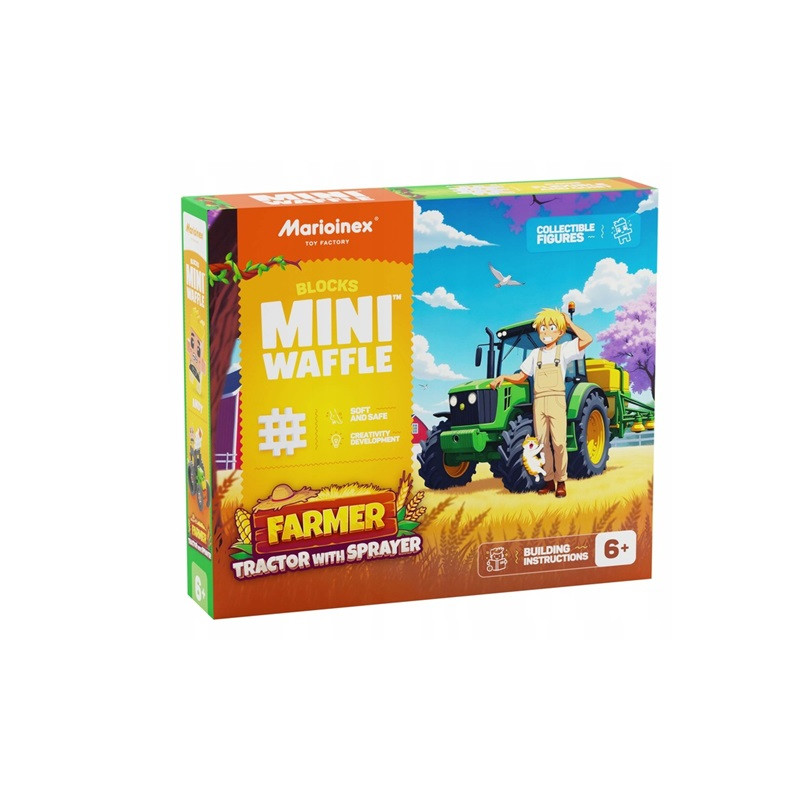  Klocki waffle Farmer traktor+orpys.50el 07498