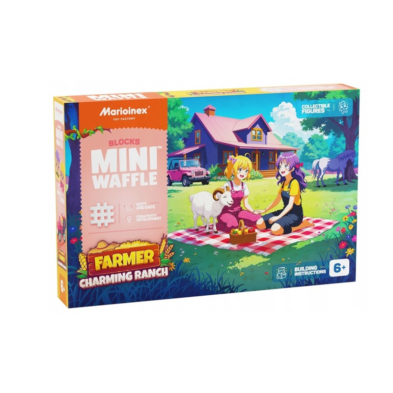  Klocki waffle Farmer Urocze ranczo100el 07542