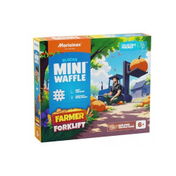  Klocki waffle Farmer wózek widłowy 50el 07511