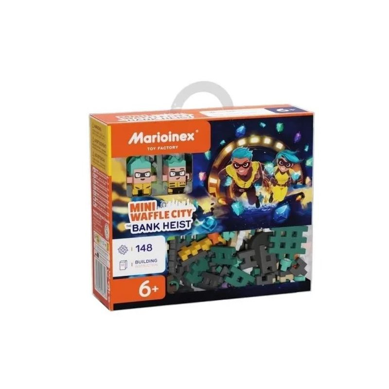  Klocki wafle mini Napad na bank 148el 06712