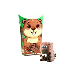  Klocki wafle mini PocketPets Bóbr 07061