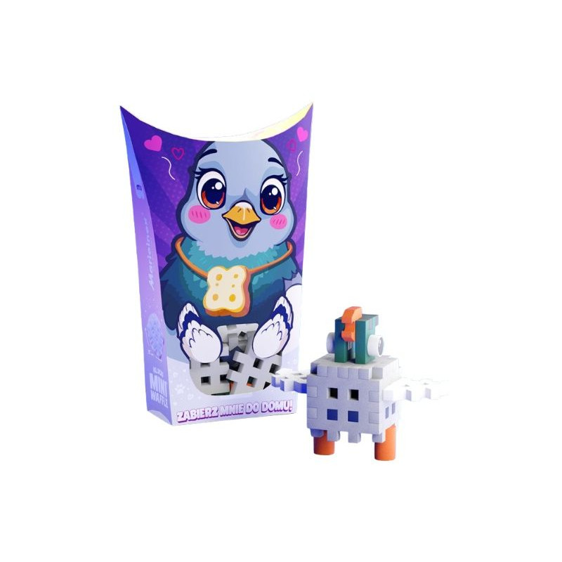  Klocki wafle mini PocketPets Gołąb 07177