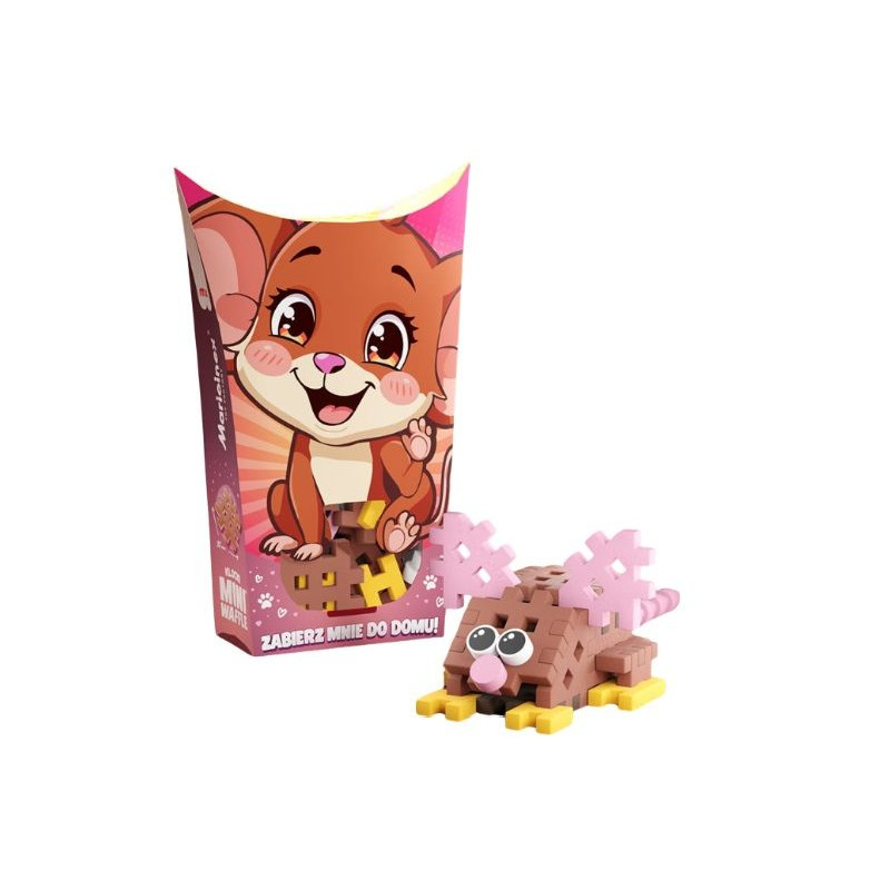  Klocki wafle mini PocketPets Mysz 06972