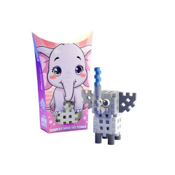  Klocki wafle mini PocketPets Słoń 07023