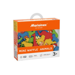  Klocki wafle mini Zwierzęta 62el 07429
