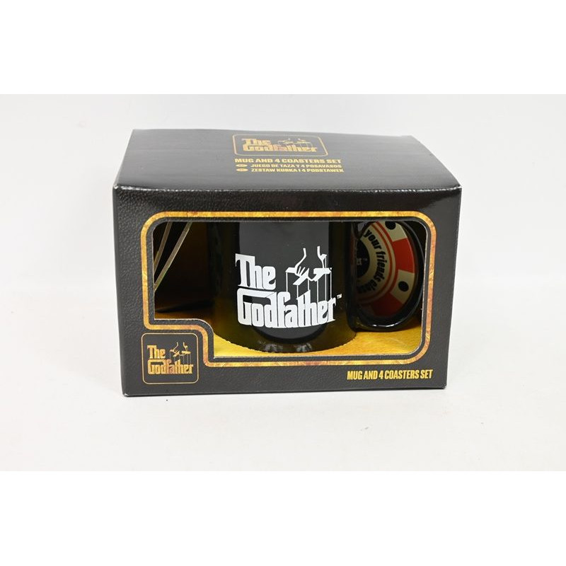  Kubek ceram+4 podkł.Ojciec Chrzestny 44375