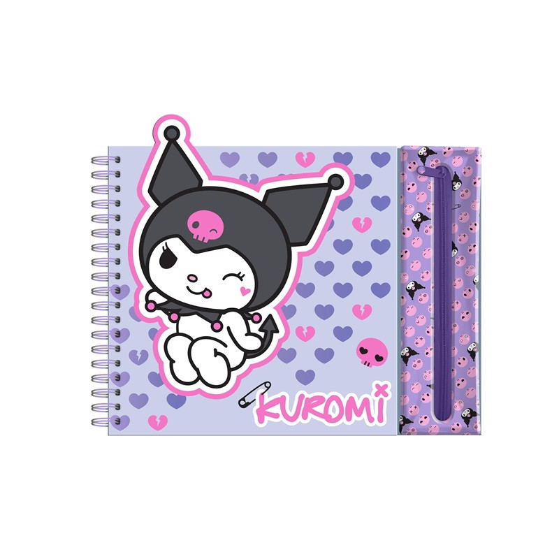  Kuromi zestaw saszetka+kredki KU00004 91745