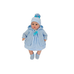  Lalka niebieska dziewcz.z dźw PL 45cm 80473