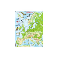  Larsen Europa mapa fizyczna LA-K70P 10577