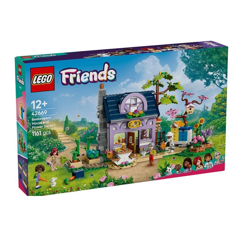  LEGO FRIENDS Dom pszczelarzy i kwiat.og.42669