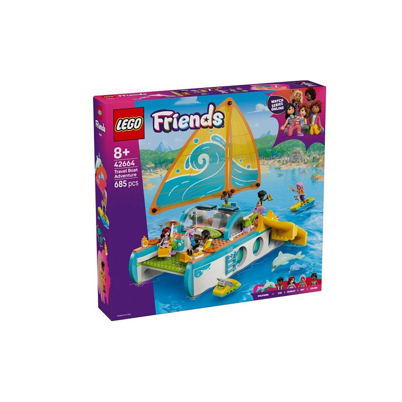  LEGO FRIENDS Przygoda na łodzi 42664