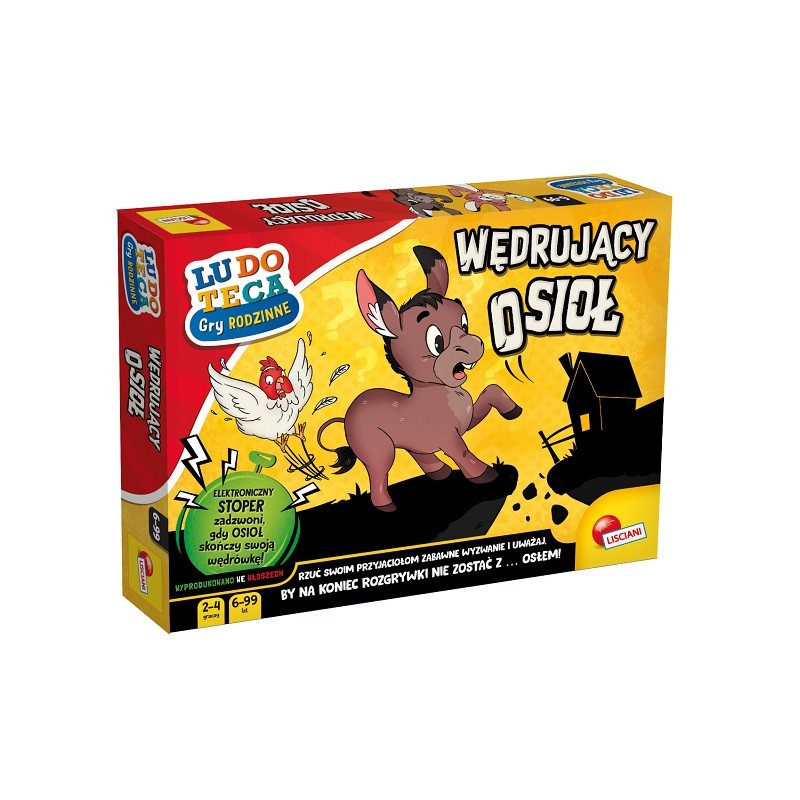  Lisciani Ludoteca wędrujący osioł 88904 94219