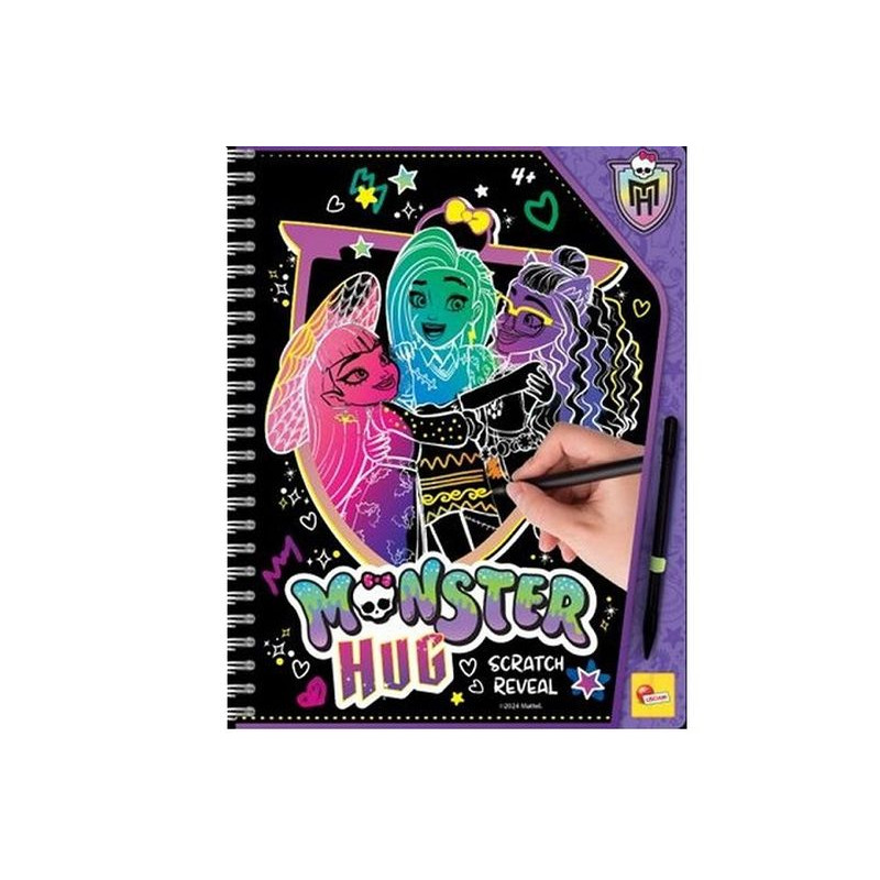 Lisciani Monster High Sketchbook MonsterHug 12709
