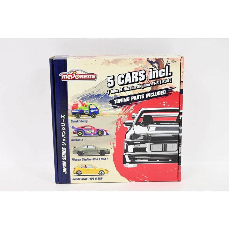 Majorette Japan series bonus pak 3rodz 205-1032