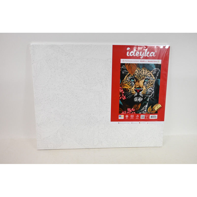  Malowanie po num.40x50 Niebezp.bestia 51283