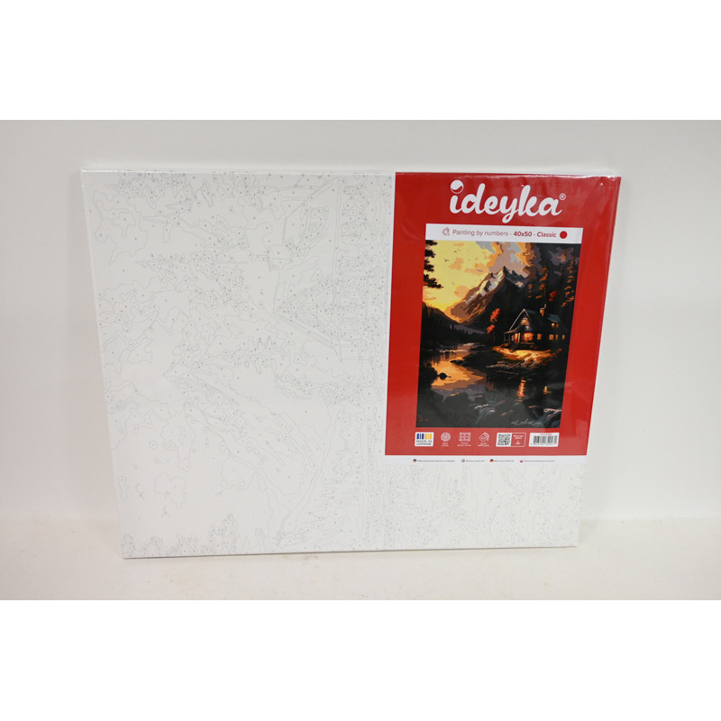  Malowanie po num.40x50 Zachód słońca 49471