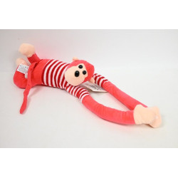  Małpa w koszulce czerwonej wisząca 1008364